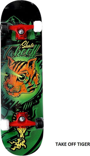 Αθλοπαιδιά 7.99" Complete Shortboard Πολύχρωμο 3Α Tiger Take off tiger