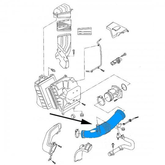 Conduct Filtru Aer Audi A4 B6 A4 B7 06b129627ab