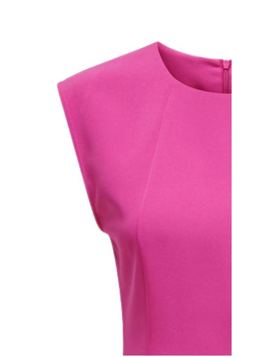 Life Sommer Mini Damenkleid für Hochzeit - Taufe Fuchsie