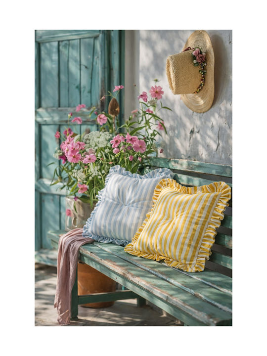 Kaemingk Garden Chair Cushion Blue 40x40cm