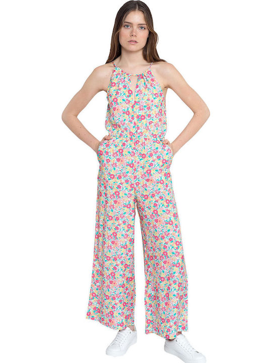 Vicky Women's Sleeveless One-piece Suit Multicolored