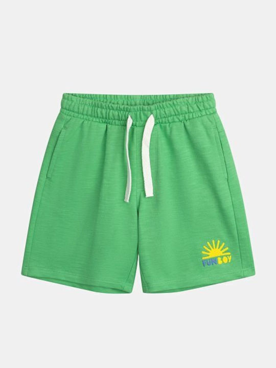 Kids Set with Shorts Summer 2 Pieces Green