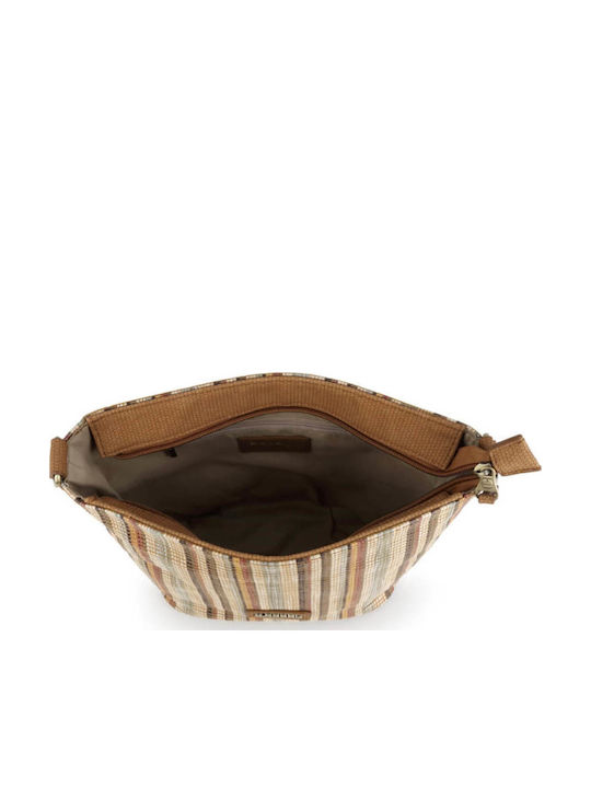 Damen Schultertasche Braun