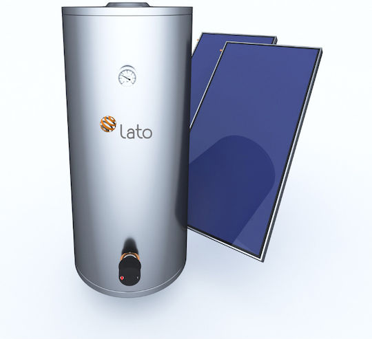 Lato Ηliaс Solar de Apă 150l Sticlă Dublă Acțiune 2.3mp Selectiv