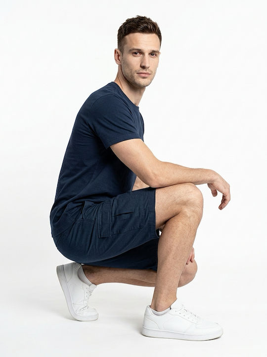 Men's Cargo Blue Shorts