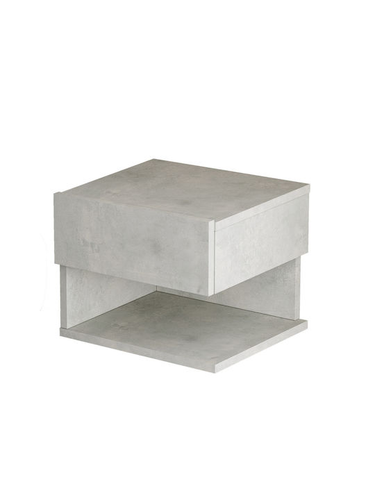 Noptieră Chadwell Gri 40x35.3x31.3cm