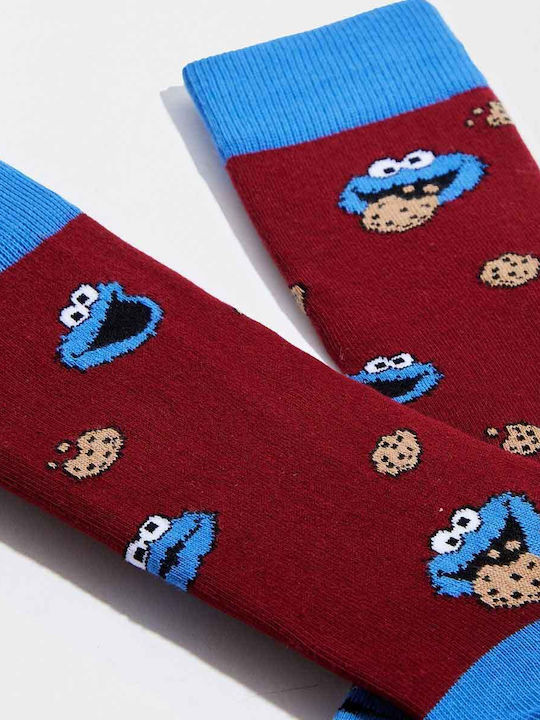 Besocks Organic Cotton Κάλτσες Sesame Street Cookie Monster 8436564806789-bor