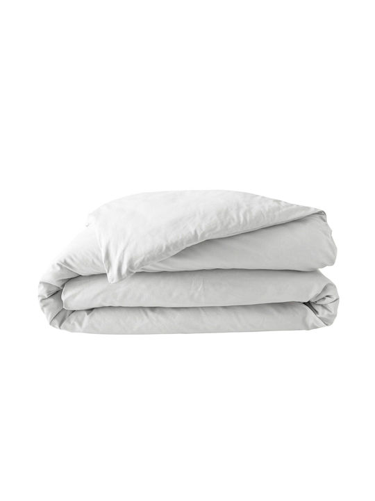 Bettbezug Übergröße 220x240 L-c Perkal Weiß