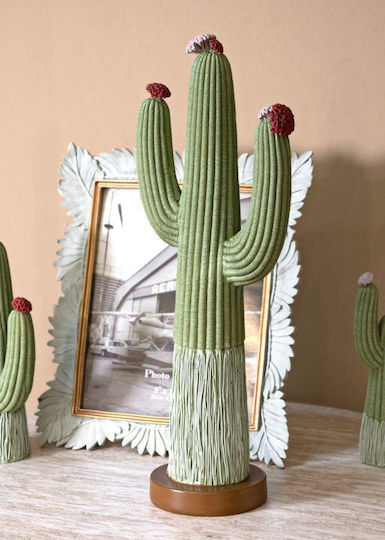 Decorativ Cactus Poliester 16,5x11x45cm