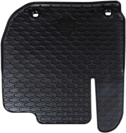 vidaXL Set Front and Back Car Mats 4 Pieces for Honda Jazz and HR-V Black