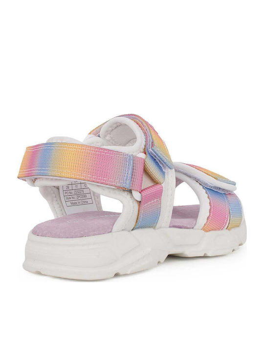Kids' White Sandals