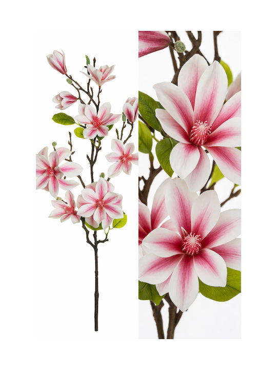 Κλαδι Μανολιας Ροζ Ανθη 0x0x82cm Μονόχρωμο Evergreens