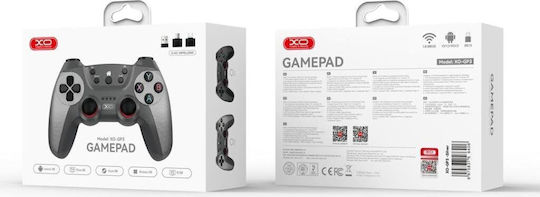 XO GP3 Gamepad Wireless pentru Android / PC / PS3 / PS4 Argintiu