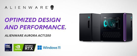 Dell Alienware Aurora ACT1250 Gaming Desktop PC (Ultra 9-285K/32GB DDR5/2.0TB SSD/GeForce RTX 5080/W11 Home)