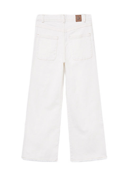Mayoral Kids' Jeans Trousers Beige