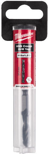 Milwaukee HSS-G Taper Drill 3 1 Shank 1/4" 8mm x 57mm 4932498265