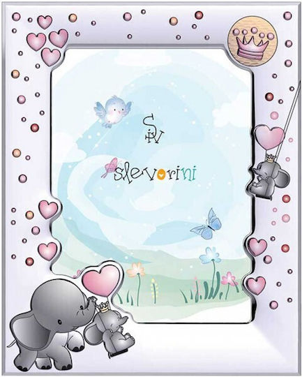 Slevori Kids' Photo Frame in Silver Colour 944AWM 10x15 R