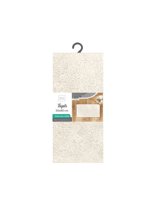 Non-Slip Bath Mat L-c Mael 1802333 Naturel 50x80cm