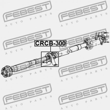 Στήριξη Άξονα Μετάδοσης Κίνησης Chrysler 300c 2004-2010 05161435aa