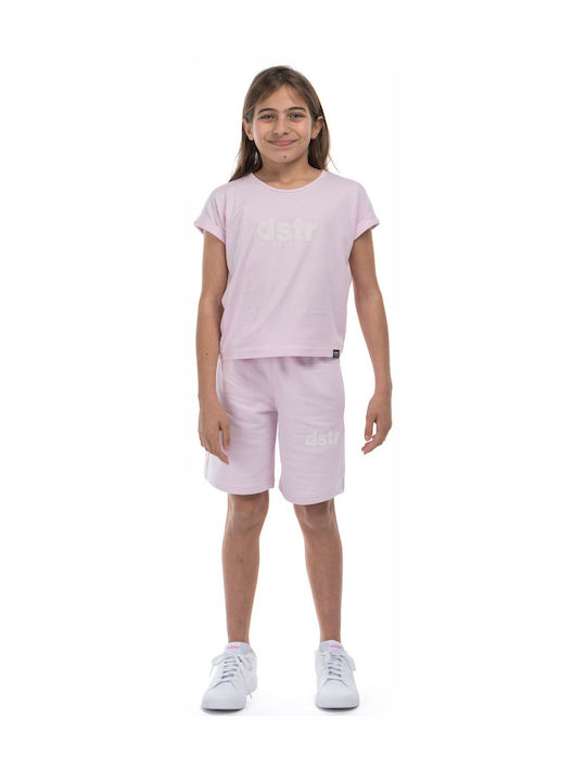 Kids Shorts Bermudas Fabric Lilac