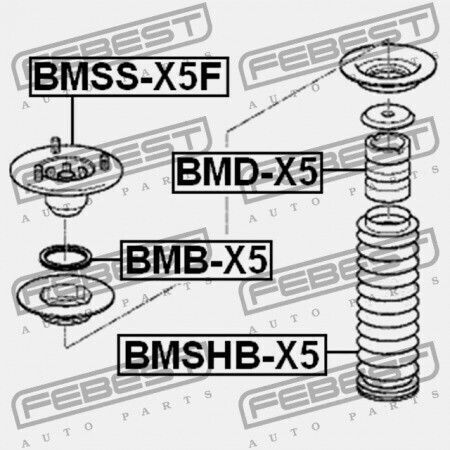 Βάση Αμορτισέρ Μπροστινού Αμορτισέρ Bmw X5 E53 1999-2006 Ece 31336769584