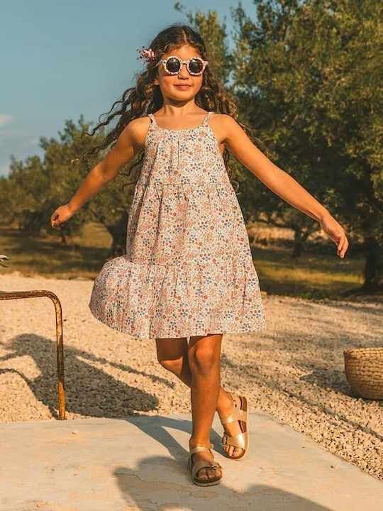 Girls Dress Sleeveless Pink