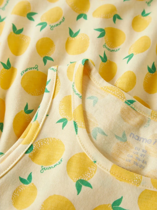 Rochie Fete Fără Mâneci Double Cream Lemons