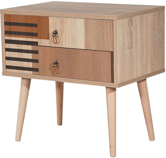 City Colorblock Ξύλινο Πολύχρωμο 60x40x61cm 863SPH3531