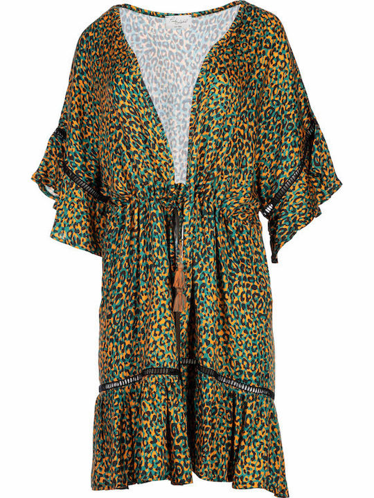 Beachwear Leopard Green Type B184 B184-type Type