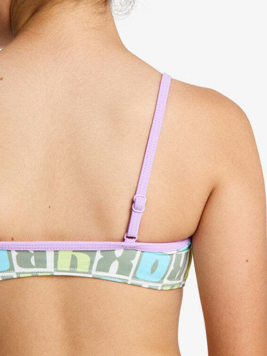 Roxy Letter Up Kids Swimwear Bikini Olive