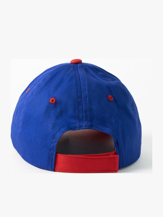 Cerda Kinderhut Jockey Stoff Blau
