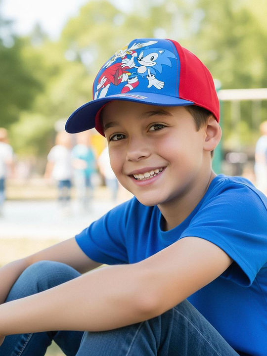 Cerda Kinderhüte Jockey Stoff Sonic Rote