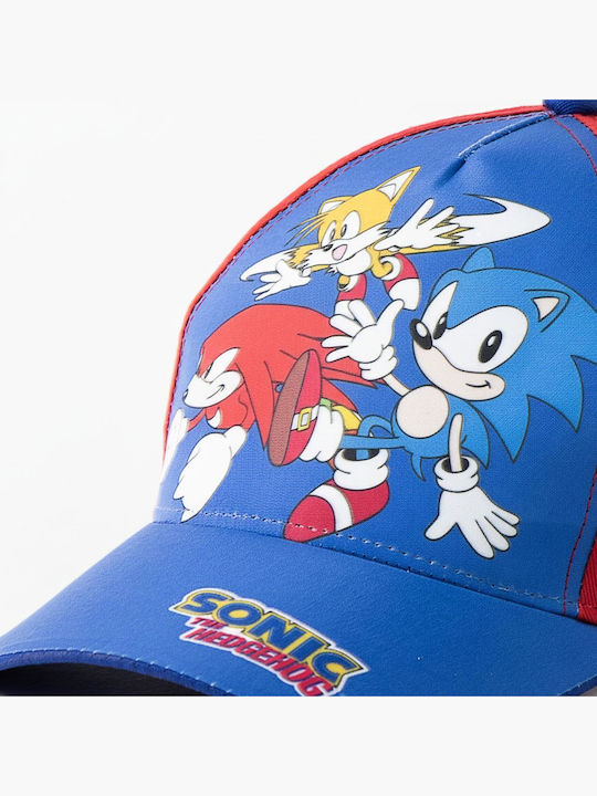 Cerda Kinderhüte Jockey Stoff Sonic Rote