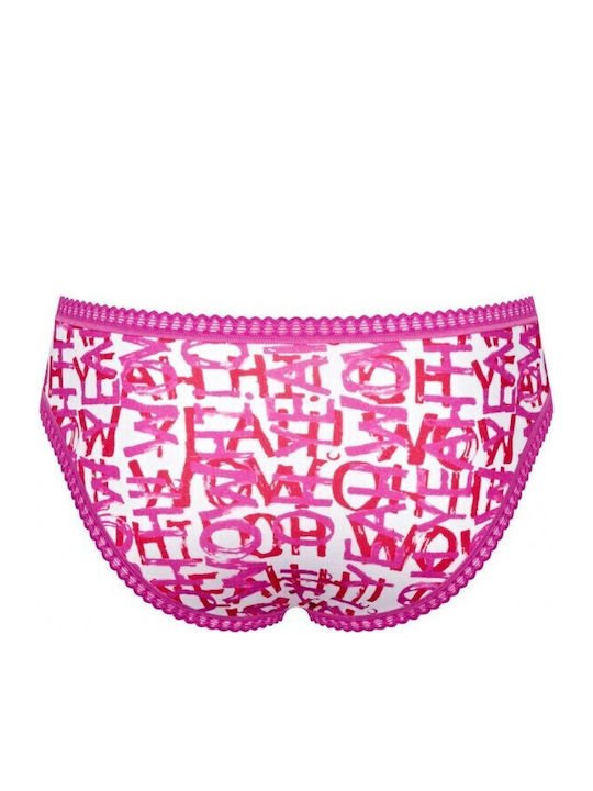 Damen-Slips 3er Pack Mit Spitze Rosa