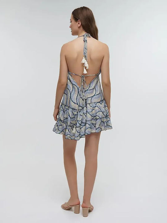 Ble Resort Collection Φόρεμα Παραλίας Μπλε Ble Resort Collection Φόρεμα Παραλίας Μπλε