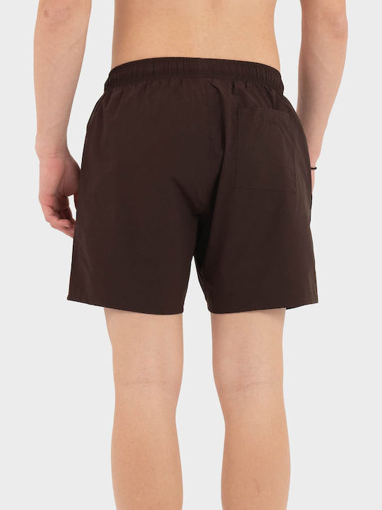 Men's Swimwear Shorts Dark Brown