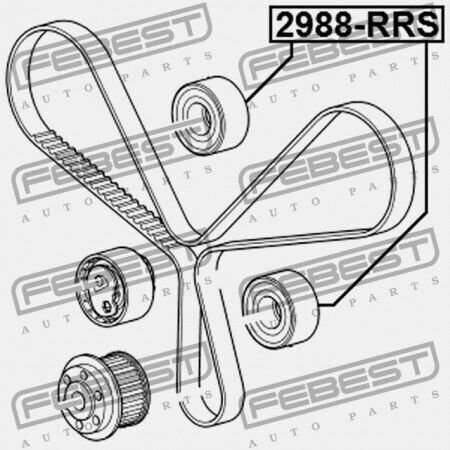 Timing Belt Pulley Land Rover Discovery IV 2010-2016 1311306
