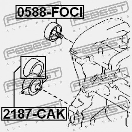Бъркалка Тенжотера Ford Focus Cb4 2008-2011 Eu 1061459