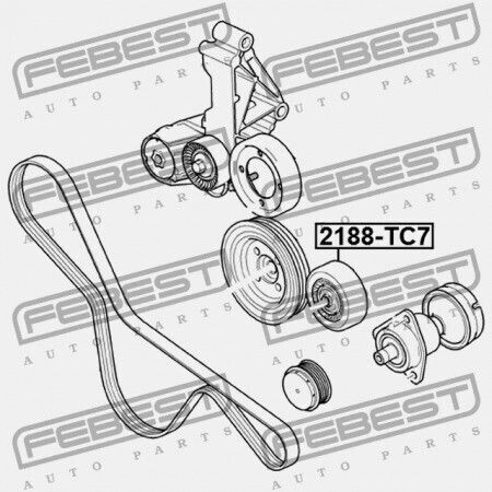 Комплект Цилиндри Ford Transit Connect Tc7 2002-2013 Eu 1473383