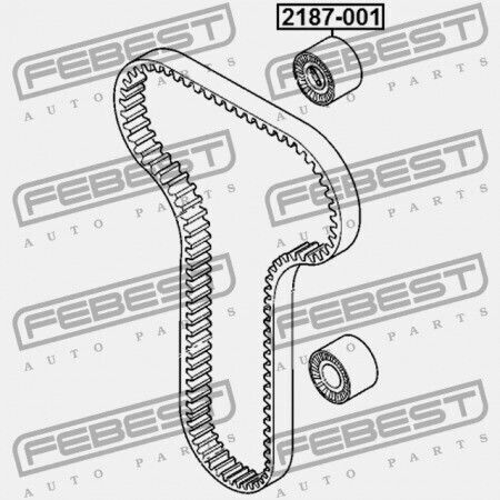 Timing Belt Tensioner Pulley for Ford Focus AU 2004-2011 May Be 2M5Z-6K254-AAA