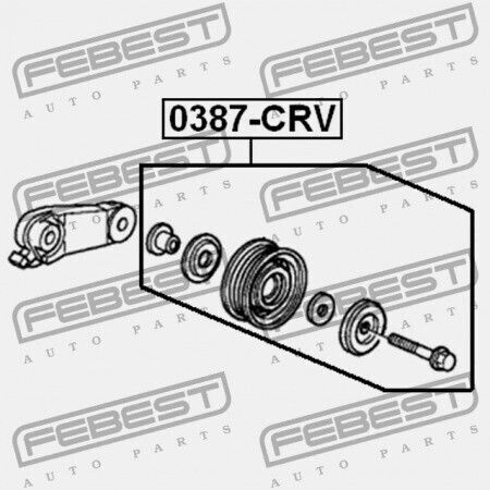 Кит Бъркалка Тенжотера Ремък Климатик Honda CR-V RD1 1996-2001 GN 38950-P3F-305