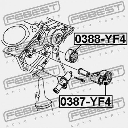 Honda Accord Cm5 Riemenscheibe Für Autotriebwerk Riemen 2003-2006 Us 14550-Rca-A01