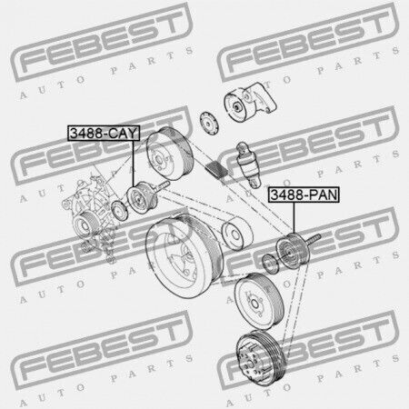 Σετ Κυλίνδρων Porsche Cayenne 2002-2010 94810211820