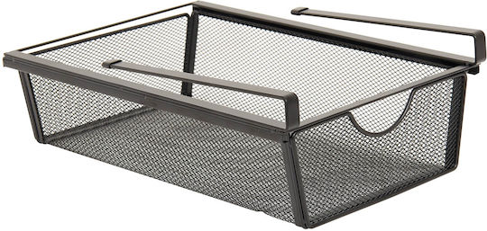 5Five Kitchen Organizer Rack Metallic in Black Color 36.7x25x12.4cm 5Five Kitchen Organizer Rack Metallic in Black Color 36.7x25x12.4cm