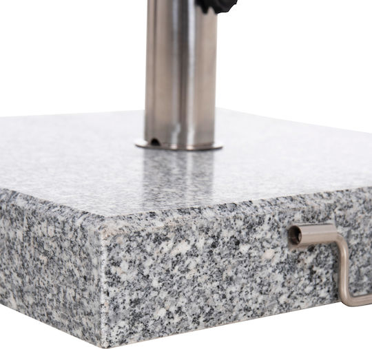 HomeMarkt Bază de Umbrelă Metalică Granit 48x48x37cm