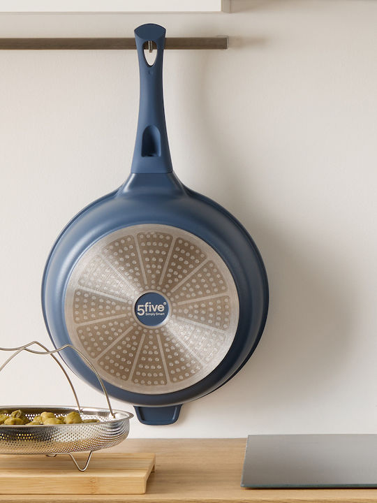 5Five F-v Aluro Saute Pan Made of Cast Aluminum with Lid with Non-Stick Coating 28cm