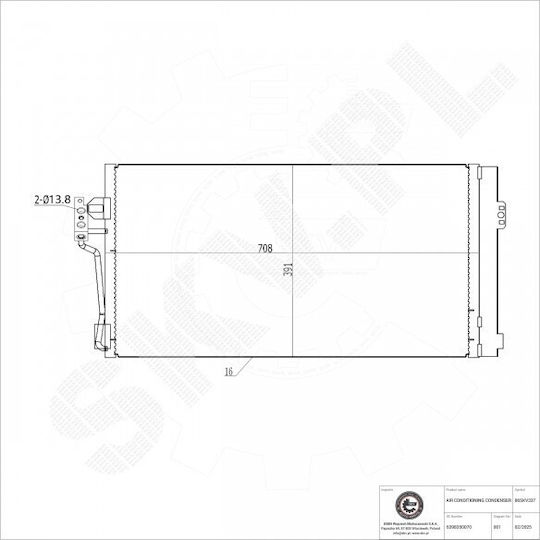 Klimakompressor Mercedes Viano Vito A/C-Trockner A6398350070