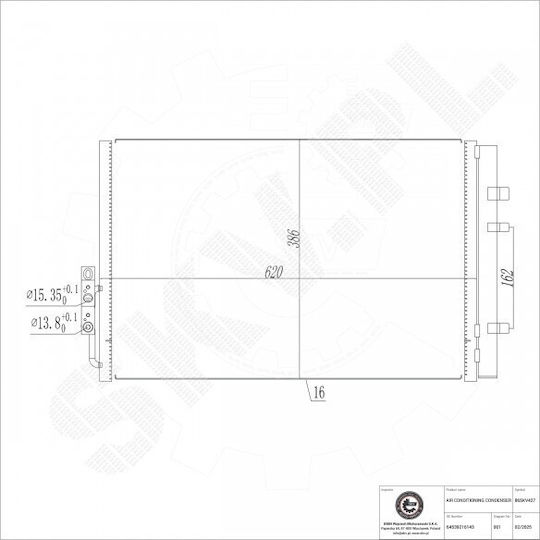 Klimakompressor Bmw X3 X4 A/C-Trockner 64539216143