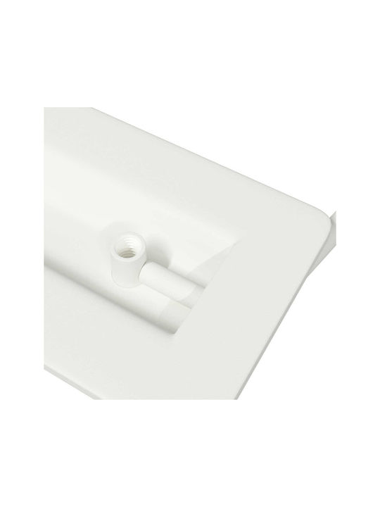 vidaXL Furniture Handle Made of White Metal 879441 2 Pieces