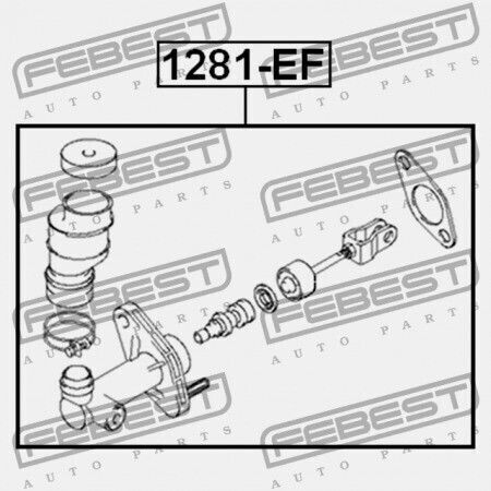 Hauptkupplungskolben Hyundai Sonata Ef 02 2001-2006 Dom 41610-38120